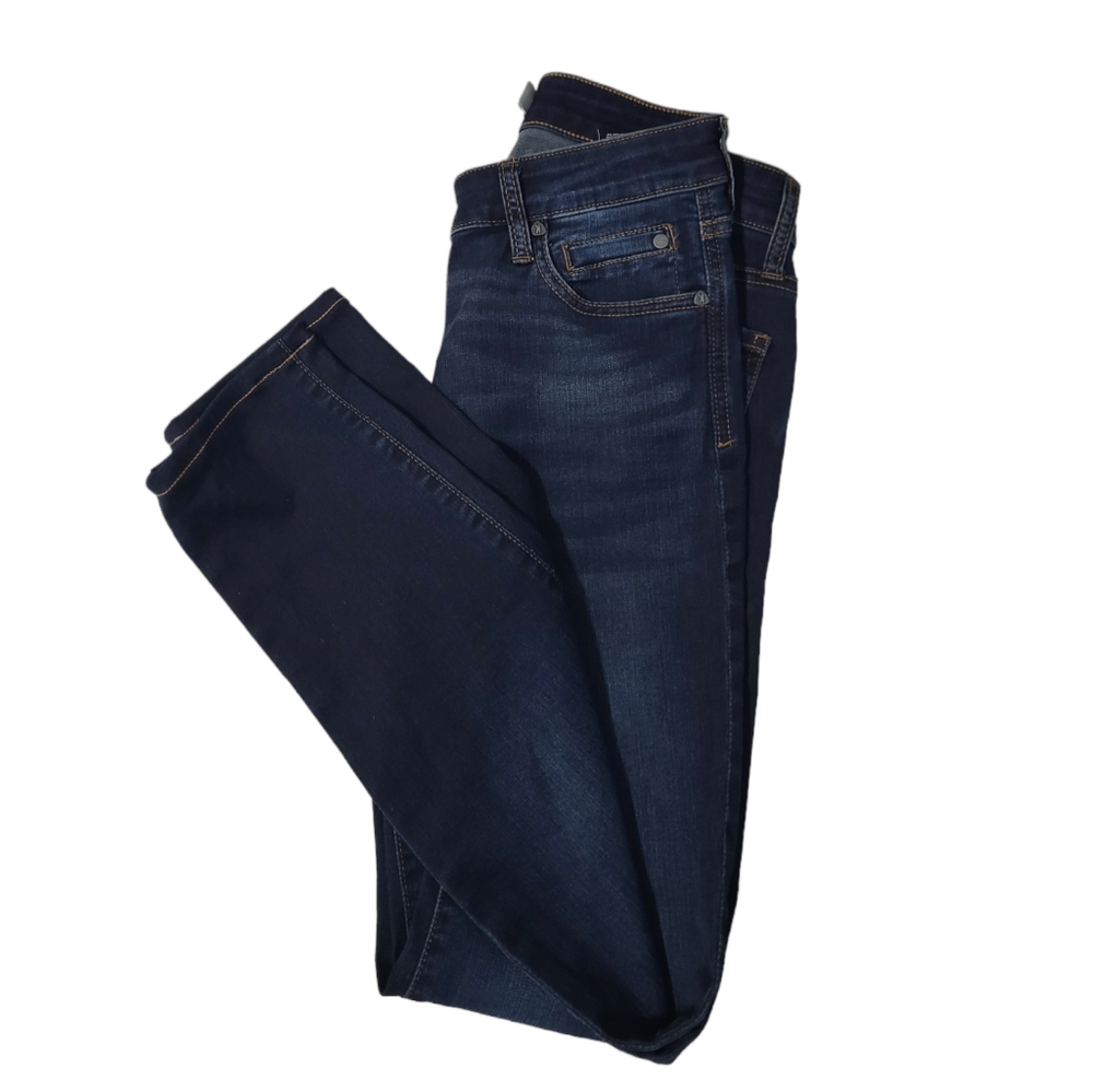 Kut from the Kloth Diana Skinny High Rise Jeans in Dark Indigo - Picture 5 of 7